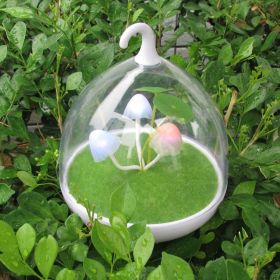 Smart touch table lamp cartoon charming colorful mushroom lamp bedroom warm atmosphere lamp