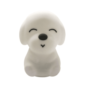 Silicone dog table lamp