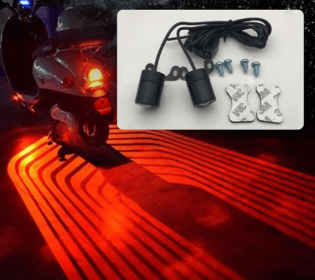 Motorcycle Electric Car Carpet Lamp Wing Projection Lamp